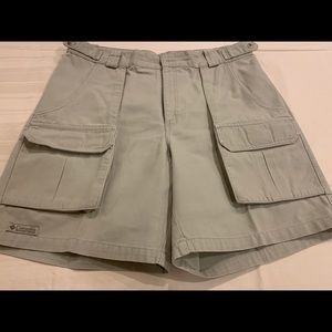Men’s Columbia Cargo Shorts Light Khaki size 34
